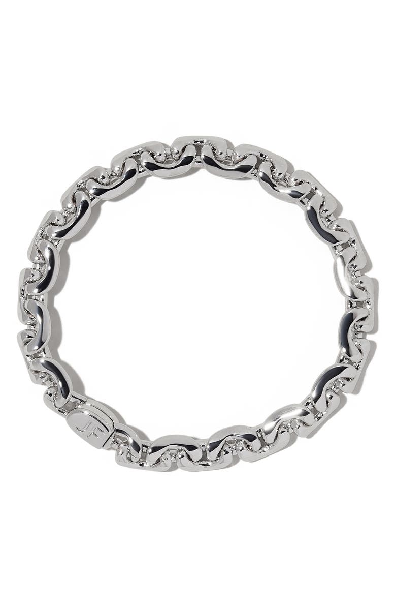 Jennifer Fisher Soho Chain Bracelet, Main, color, Silver