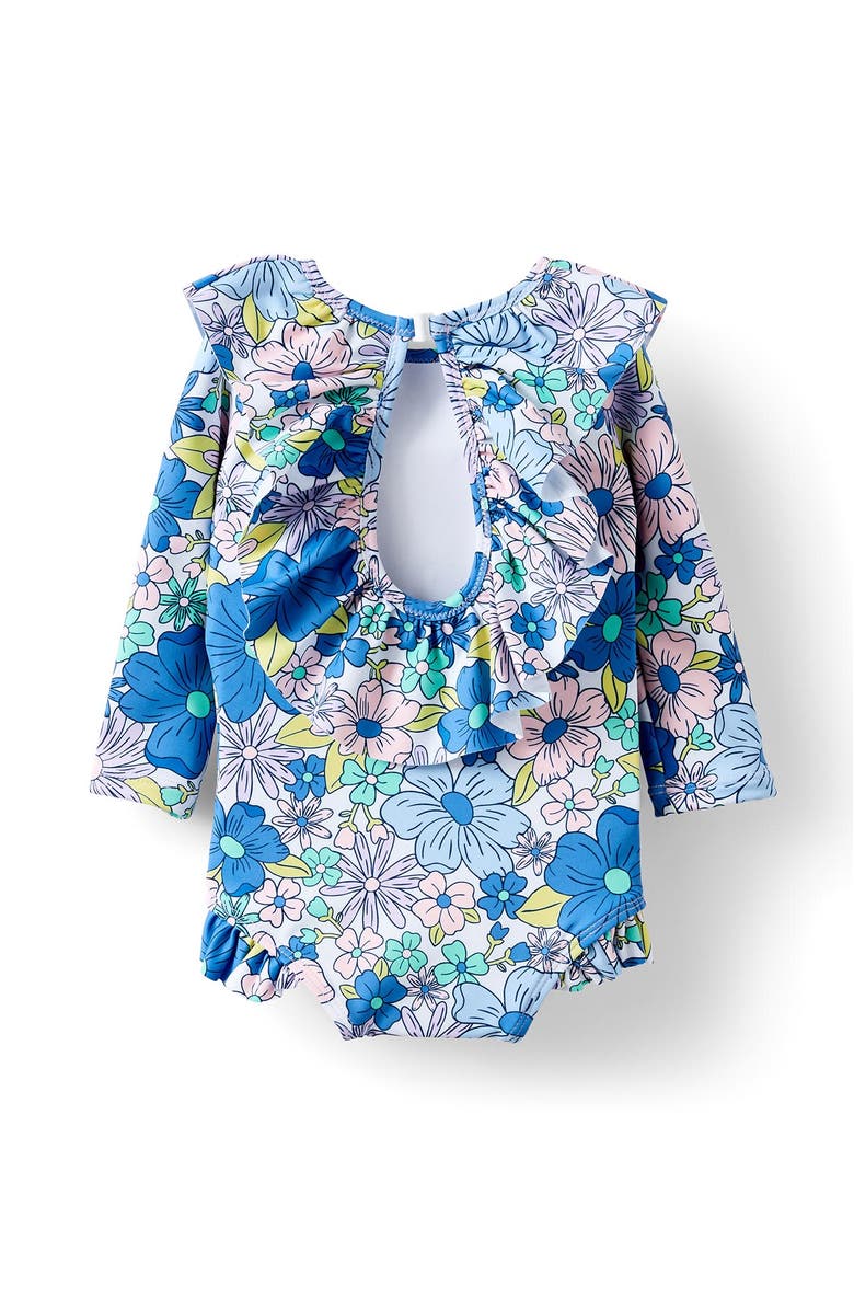Cotton On Kids Bonnie Long Sleeve Ruffle One Piece, Alternate, color, 