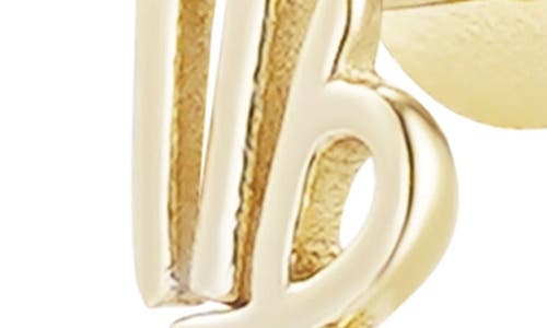 Adornia Fine Zodiac Sign Stud Earring