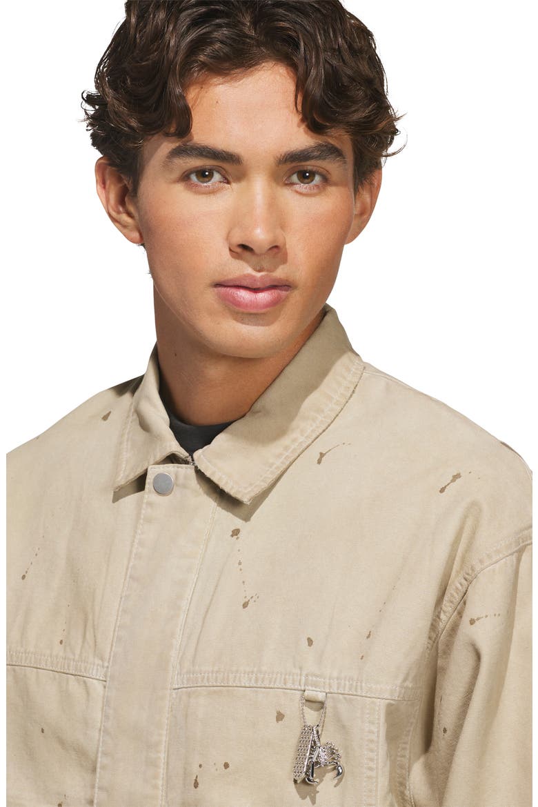 Canvas Jacket, Alternate, color, WONDER BEIGE
