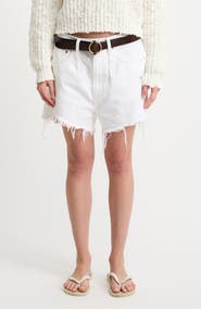 DENIMIST Brooke Distressed Denim Shorts
