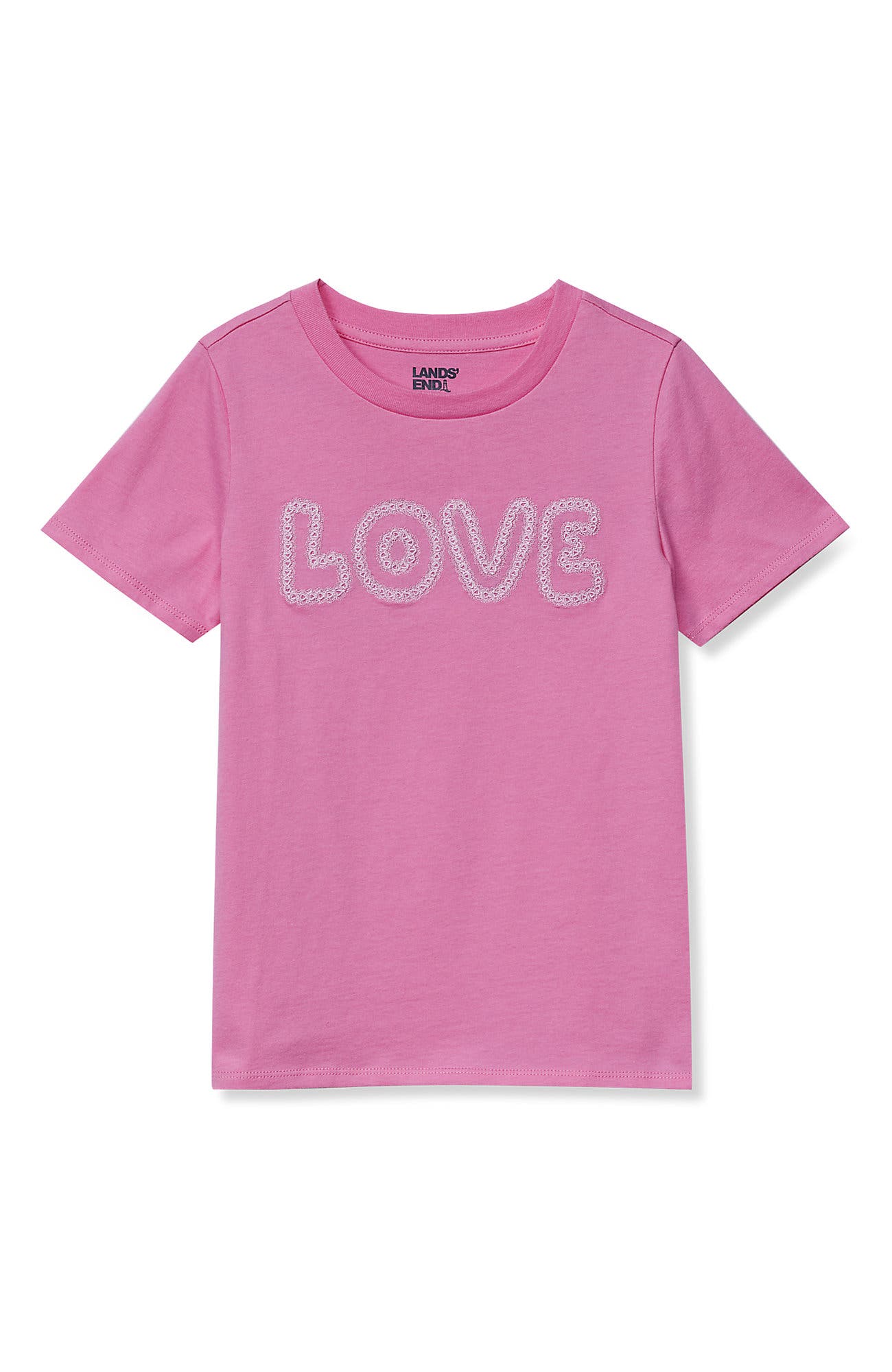 Embroidery Love/Fuchsia Pink