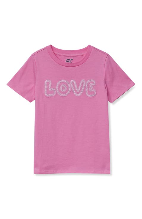 Girls Short Sleeve Graphic Tee