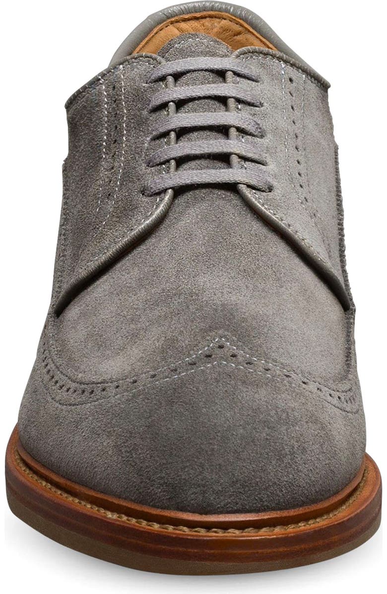 Allen Edmonds Winstonverse Longwing Derby, Alternate, color, Grey