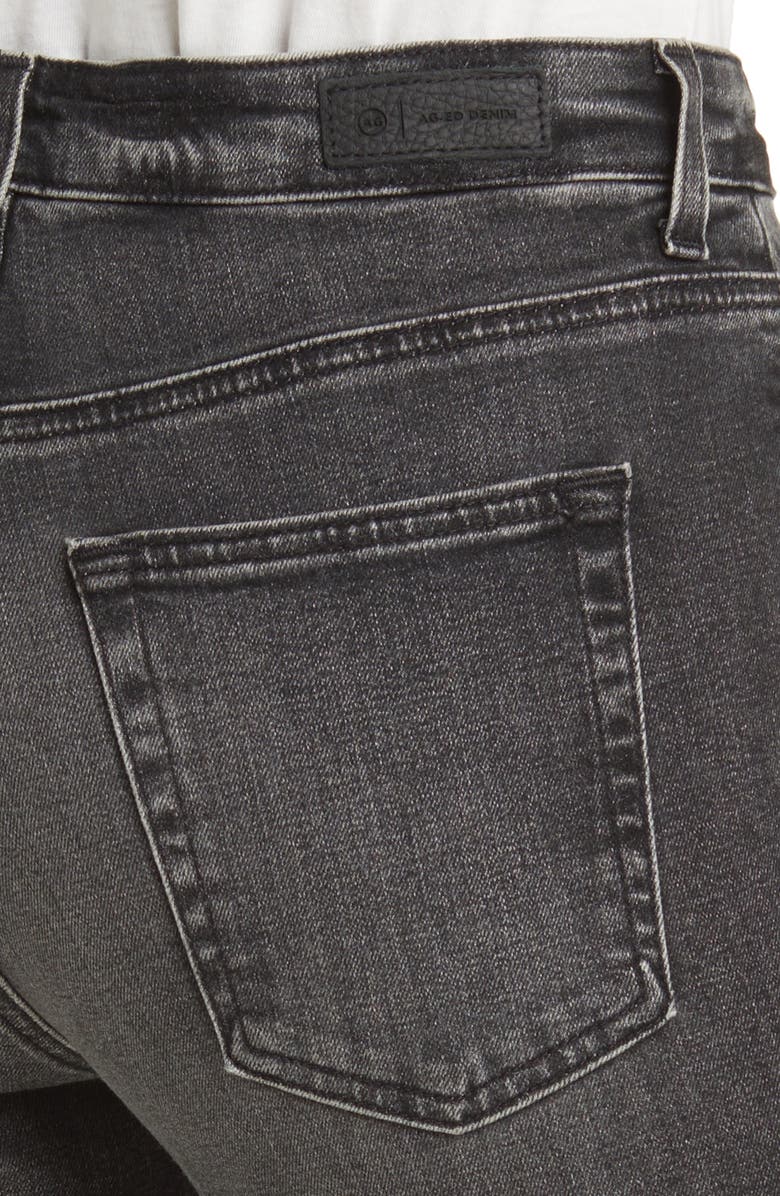 AG Saige High Waist Straight Leg Jeans, Alternate, color,