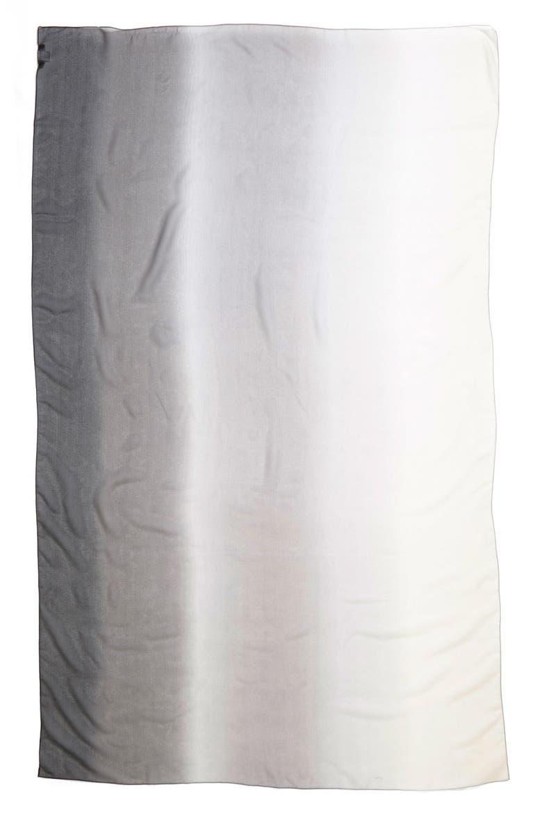 Ombré Scarf, Alternate, color, BLACK/ NAUTRAL