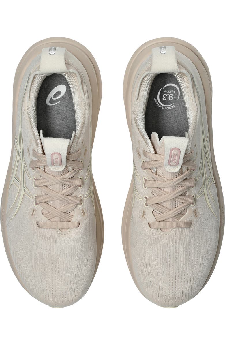 ASICS<sup>®</sup> GEL-NIMBUS<sup>®</sup> 28 Running Shoe, Alternate, color, Mineral Beige/ Cream