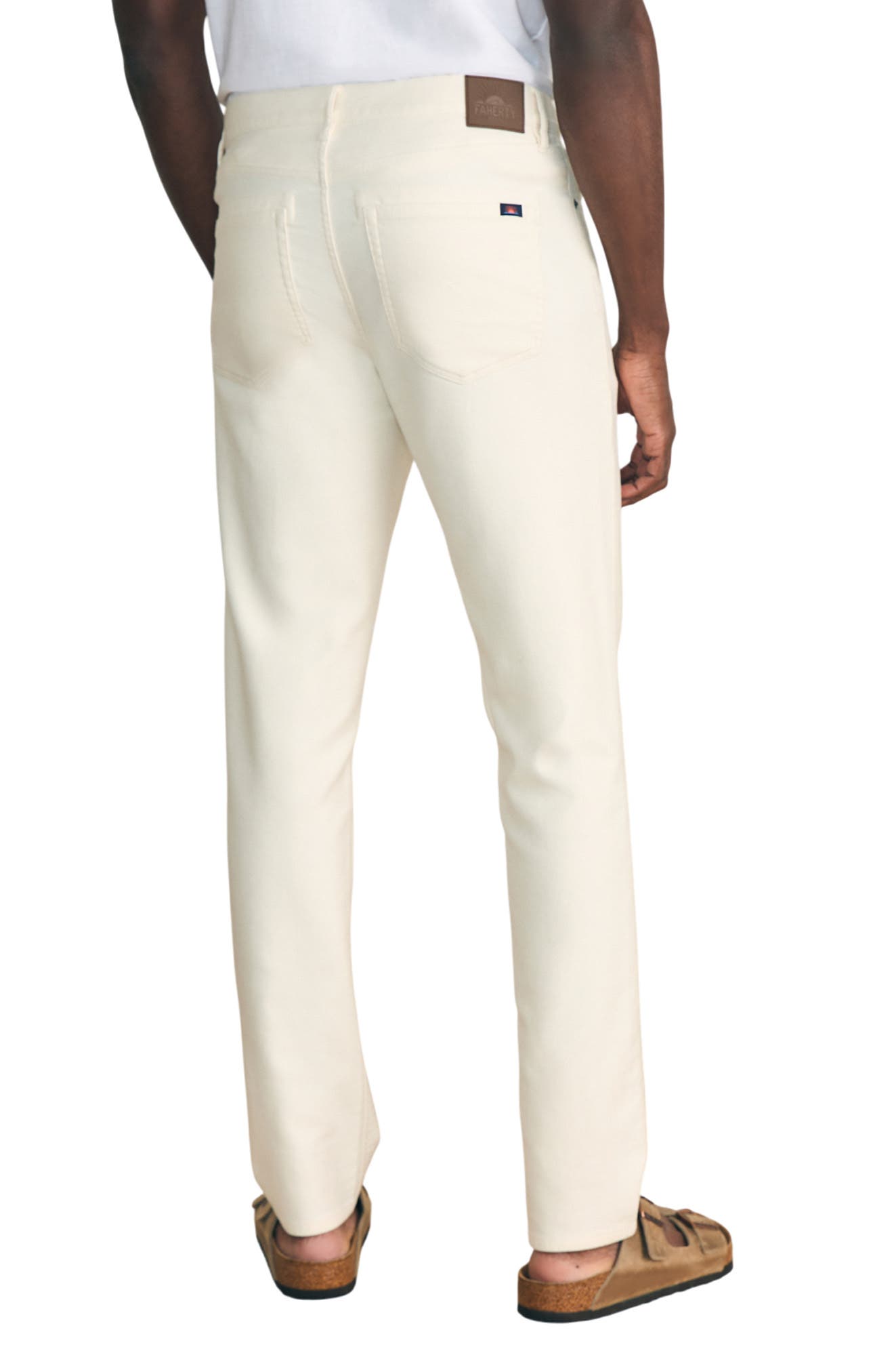 Stretch Terry Straight Leg Five-Pocket Pants - image 2