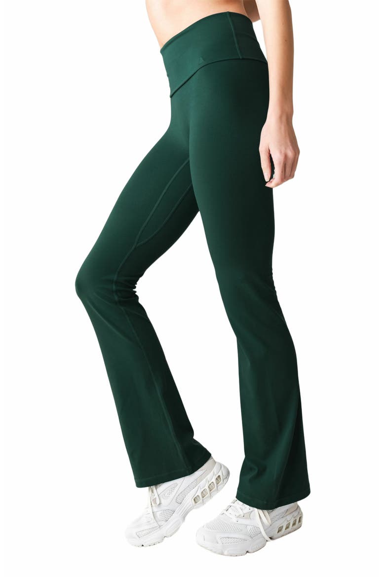 Cloud II Foldover Trouser, Alternate, color, Forest