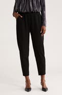 PATRIZIA LUCA Pull-On Tapered Leg Pants