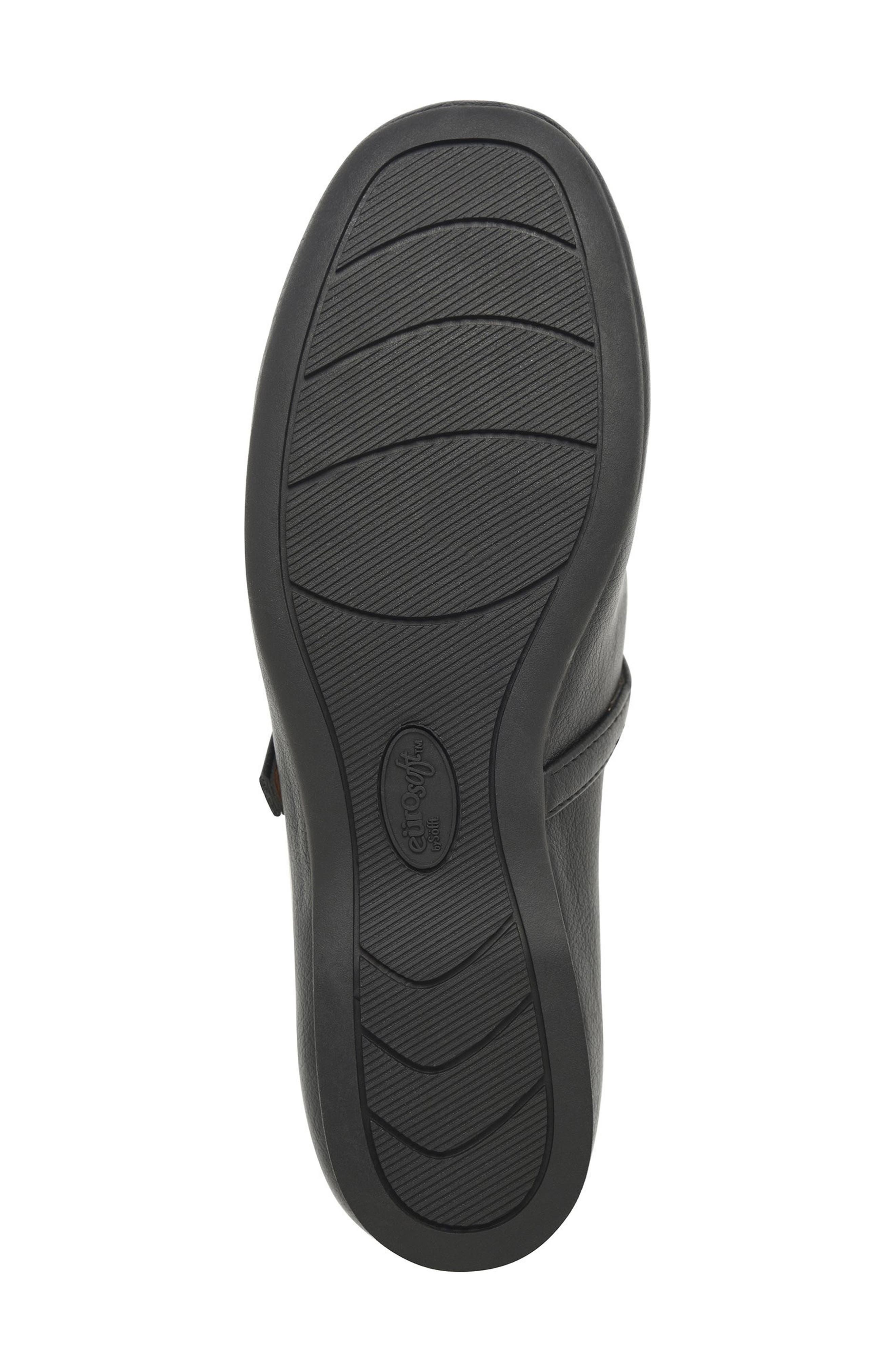 EUROSOFT Khloe Mary Jane Flat, Alternate, color, Black