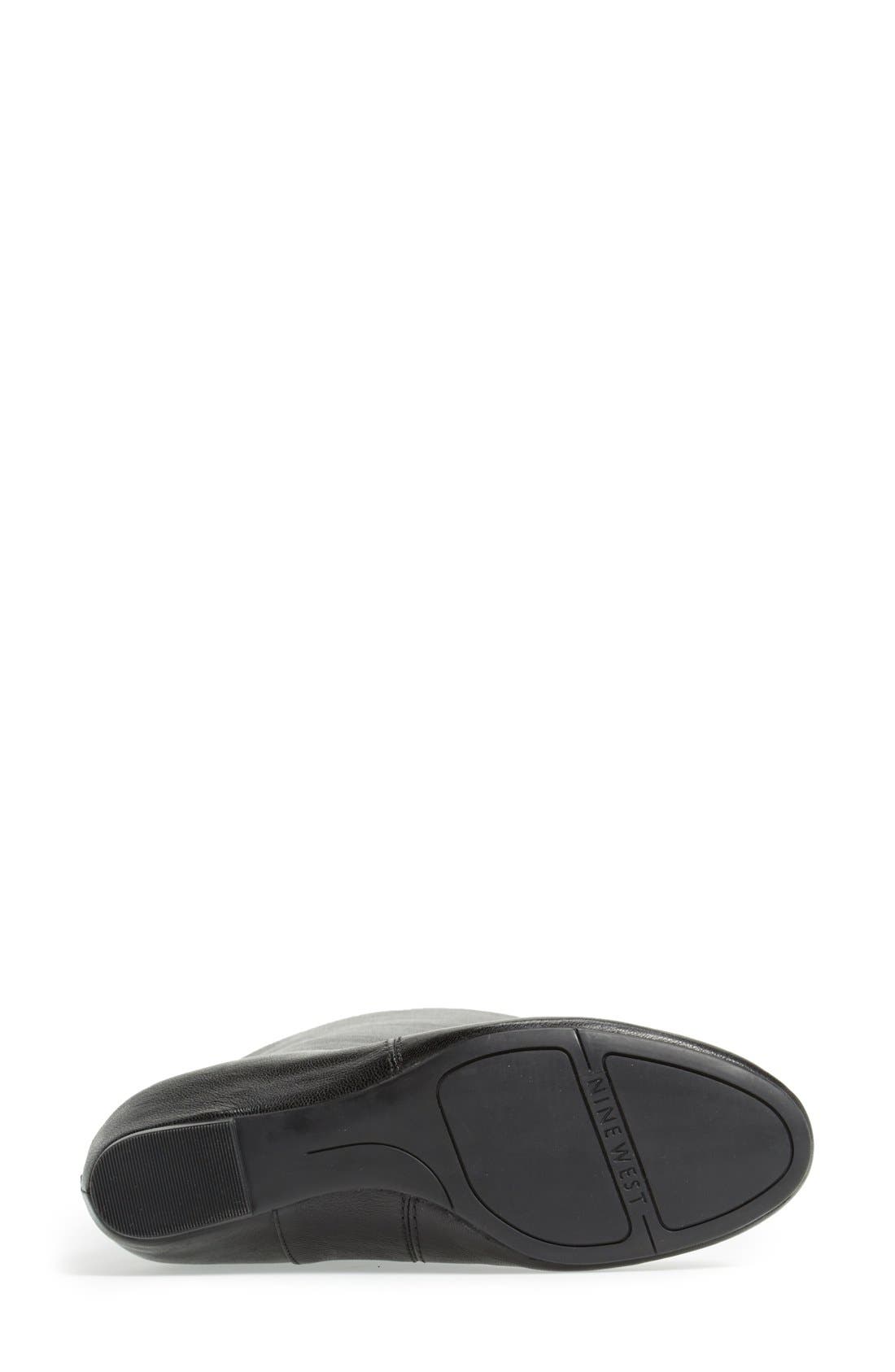 Nine West 'Myrtle' Wedge Boot, Alternate, color, 