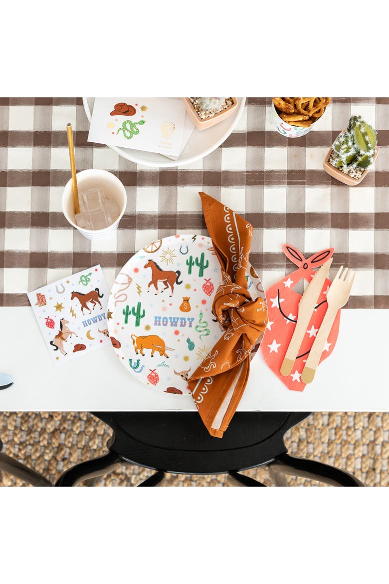 Yeehaw "Bandana" Guest Napkins, Alternate, color, Assorted Pre-Pack