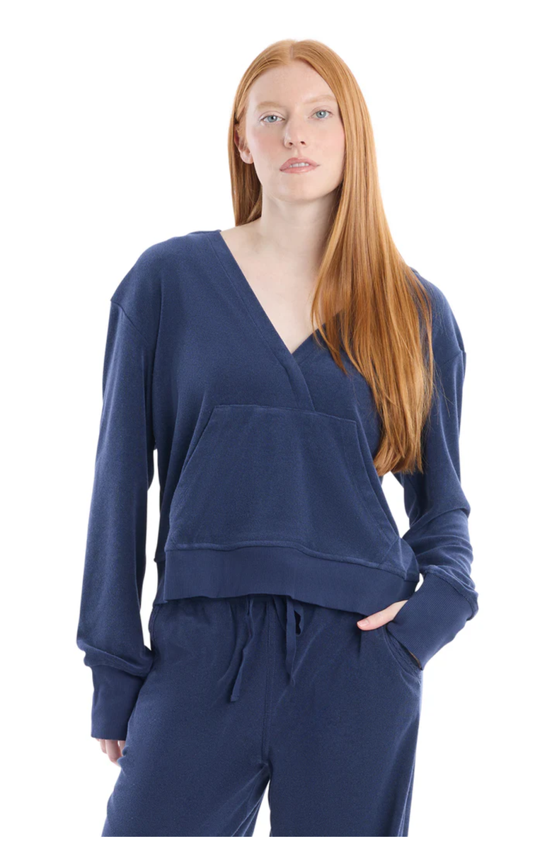 Wilt Hoodie with Kangaroo Pocket, Alternate, color, Naval Academy