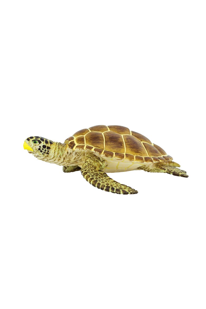Loggerhead Turtle Kids Toy Figure, Main, color, None