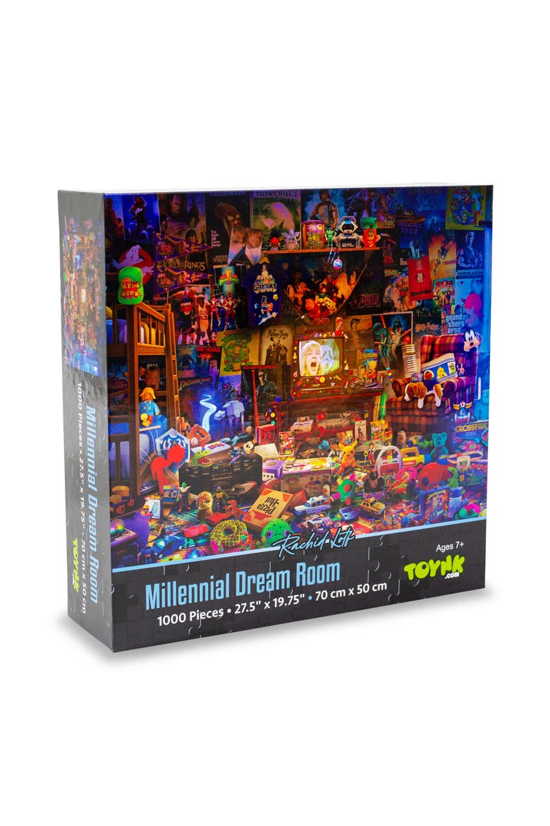 Millennial Dream Room 1000-Piece Jigsaw Puzzle By Rachid Lotf | Toynk Exclusive, Alternate, color, Multi-Color