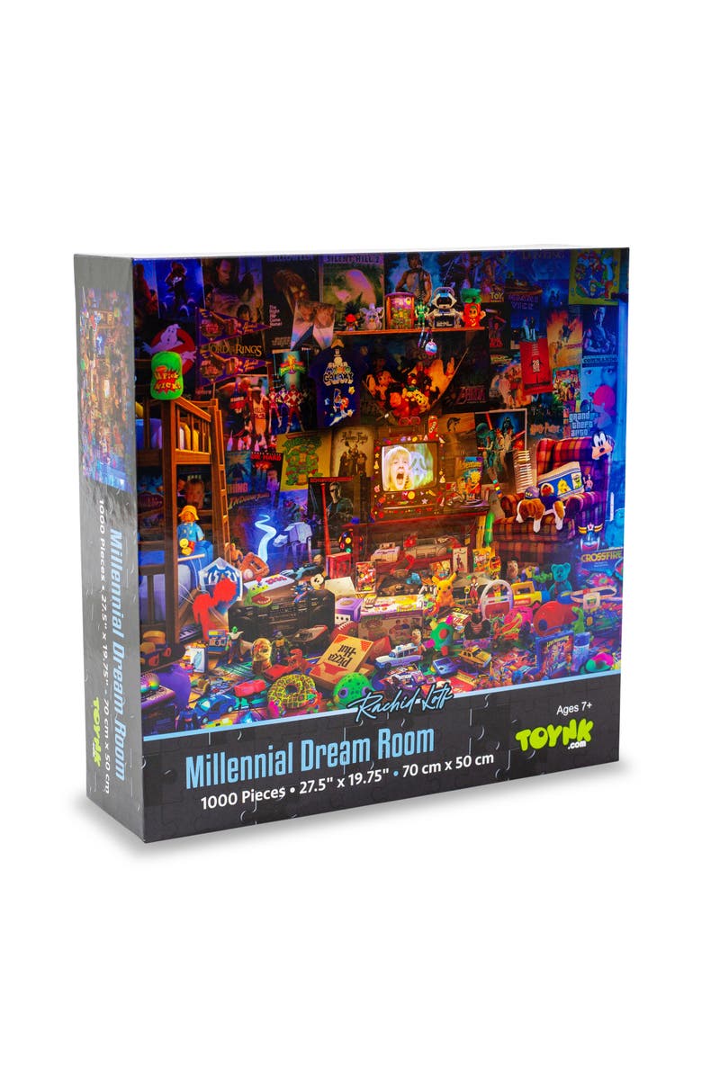 Toynk Millennial Dream Room 1000-Piece Jigsaw Puzzle By Rachid Lotf | Toynk Exclusive, Alternate, color, Multi-Color