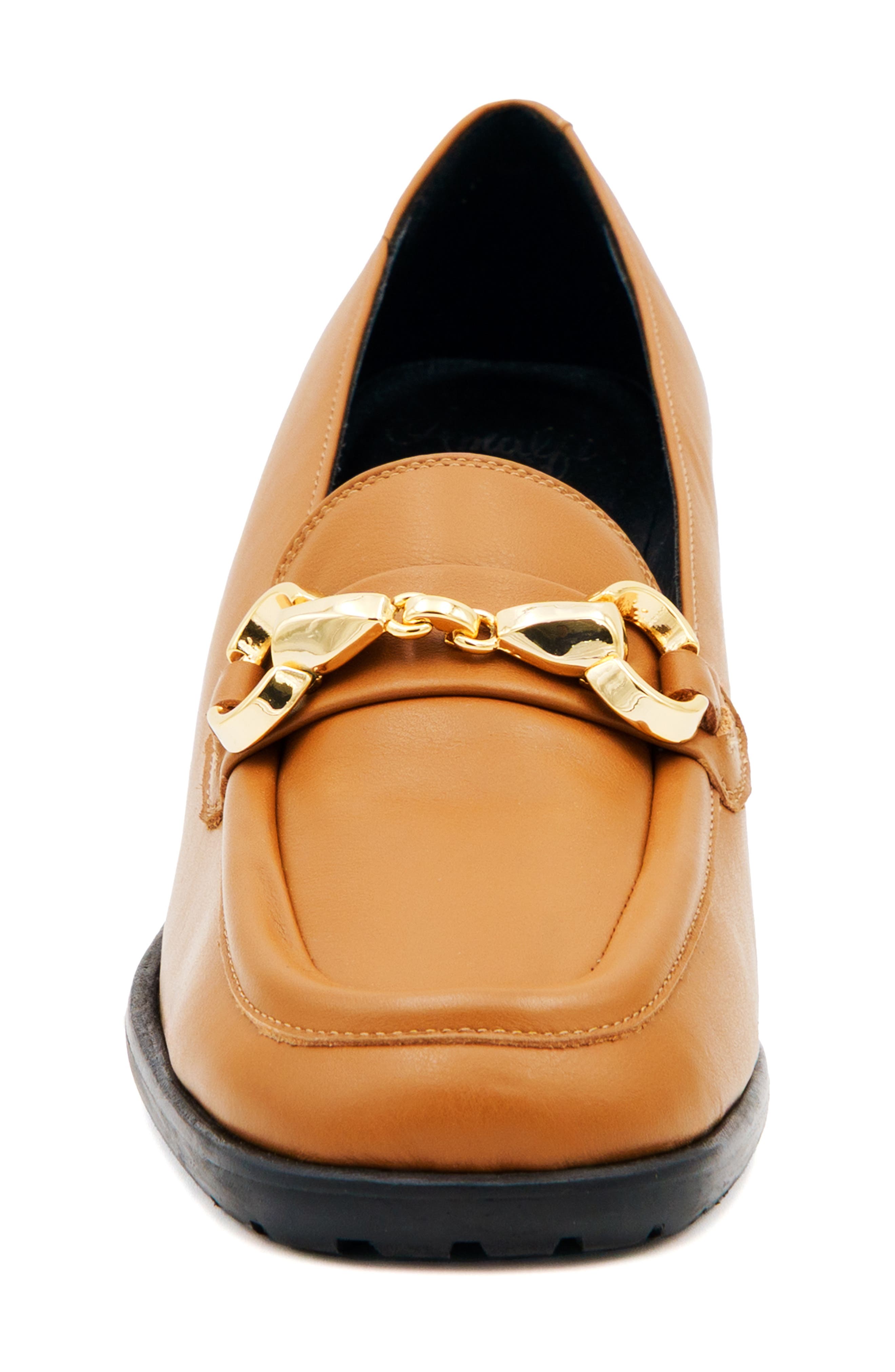 Bacchetta Leather Pump, Alternate, color, COGNAC