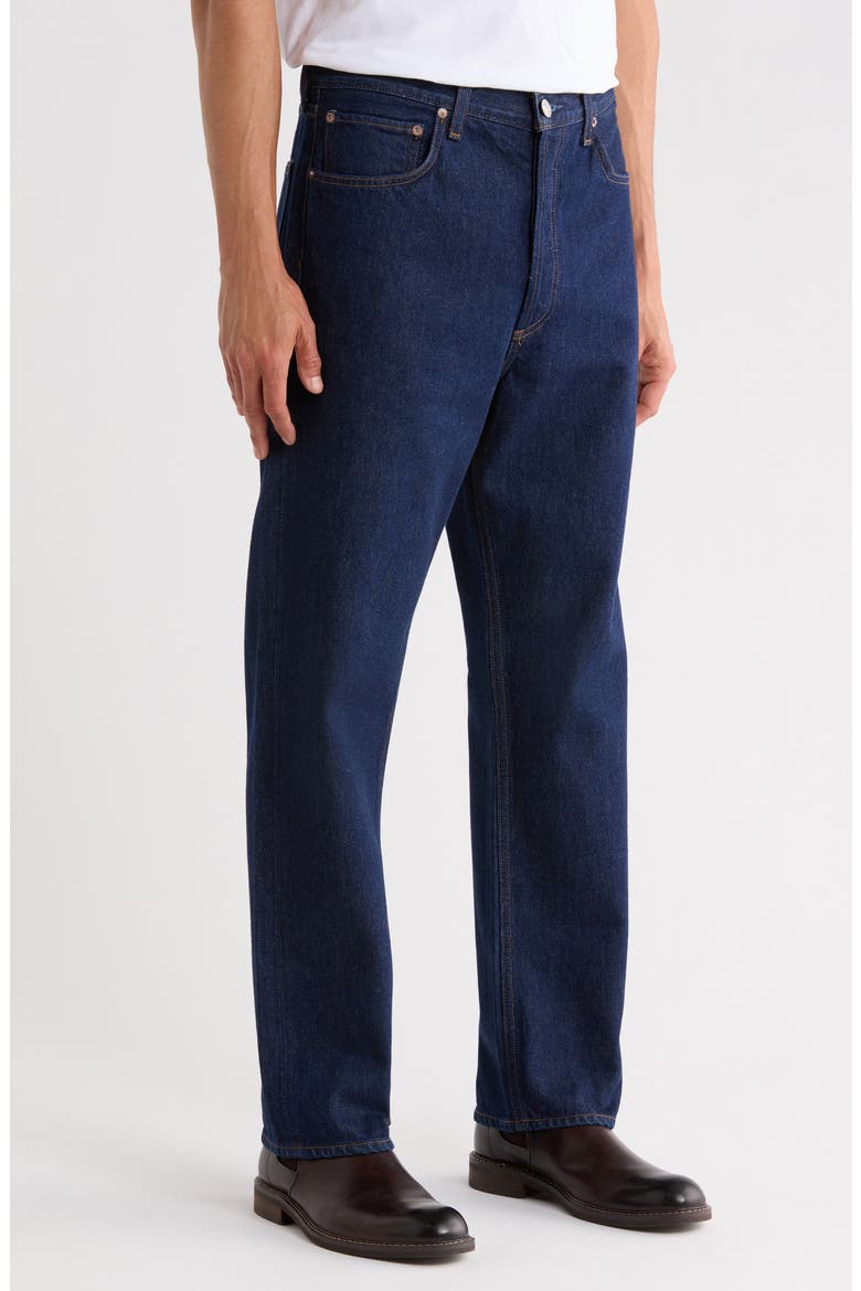 90s Relaxed Straight Fit Jeans, Alternate, color, RINSE RINSE INDIGO