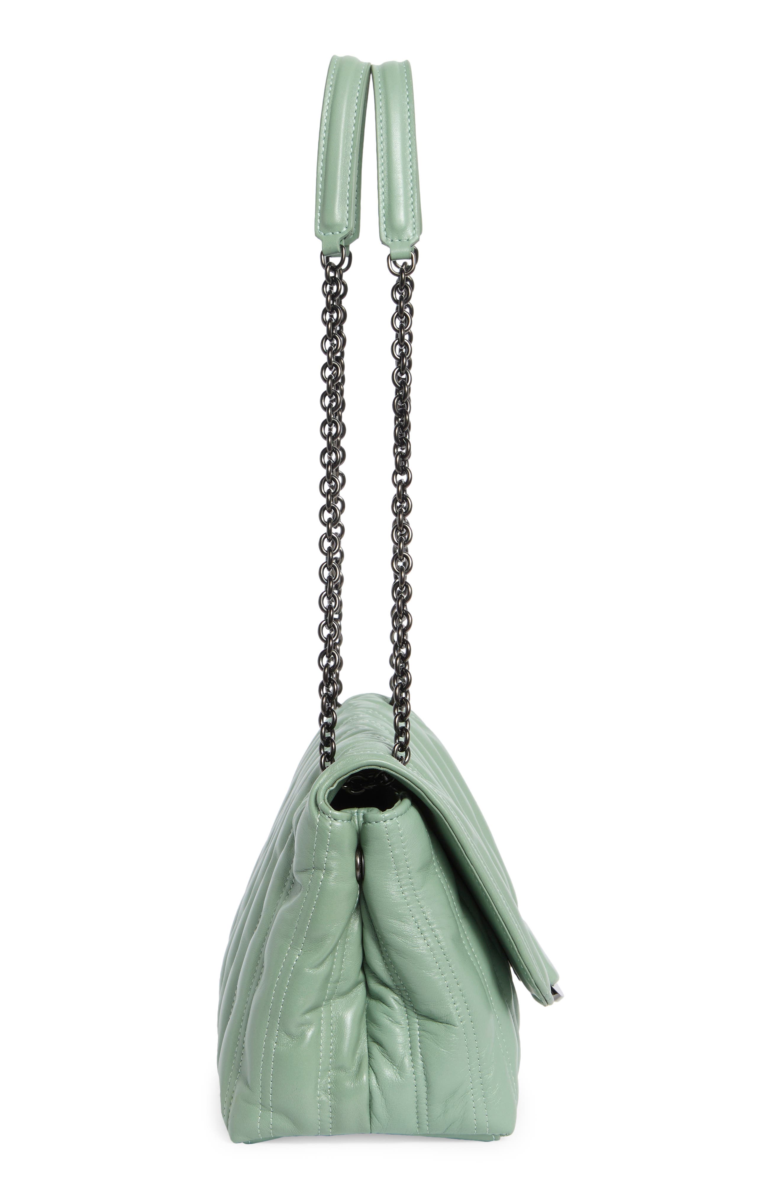 Longchamp Brioche Large Shoulder Bag, Alternate, color, Powder