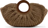 MANGO TEEN Raffia Handbag