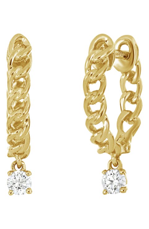 Varda Diamond Hoop Earrings (Nordstrom Exclusive)