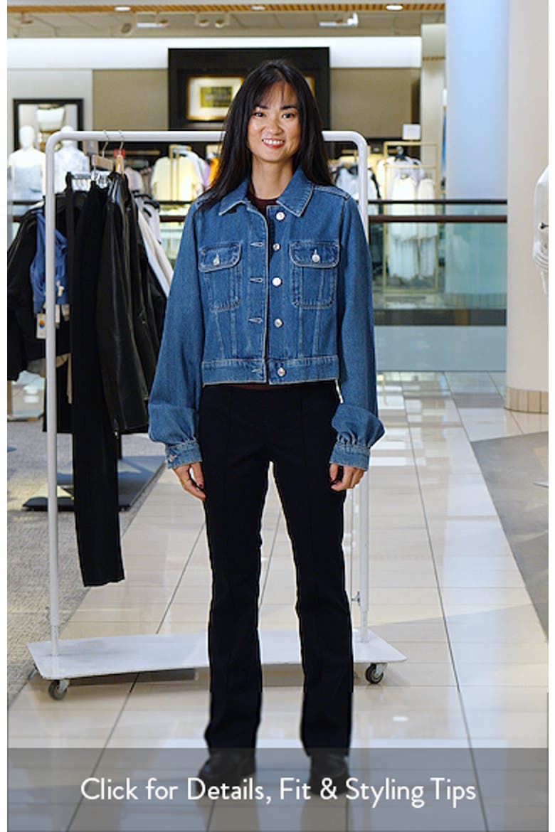 Pacey Crop Denim Jacket video