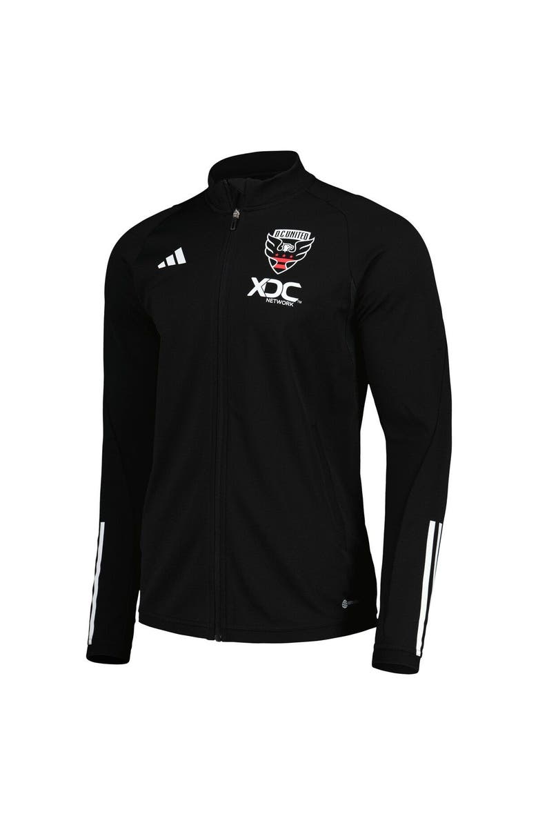 adidas Men's adidas Black D.C. United 2023 On-Field AEROREADY Full-Zip Training Top, Alternate, color, 