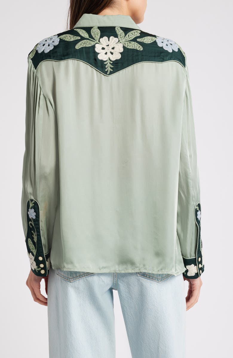 THE GREAT. The Western Heritage Shirt, Alternate, color,