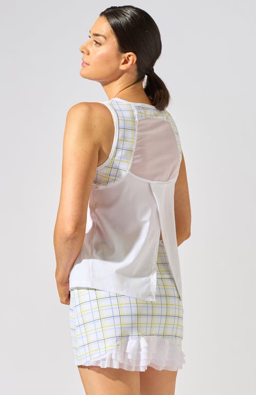 Bobbe Active Swing Tank In White