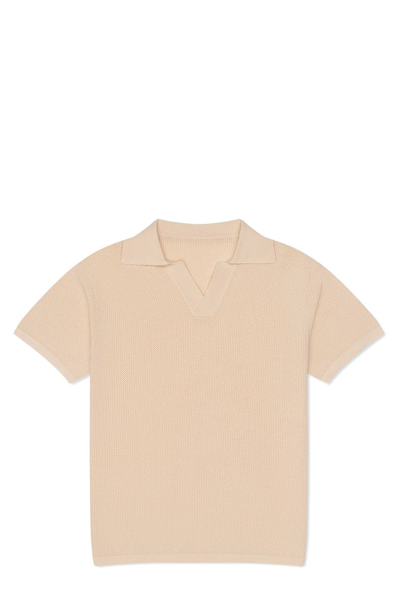 MAVRANS Polo Sweater, Main, color, Cream