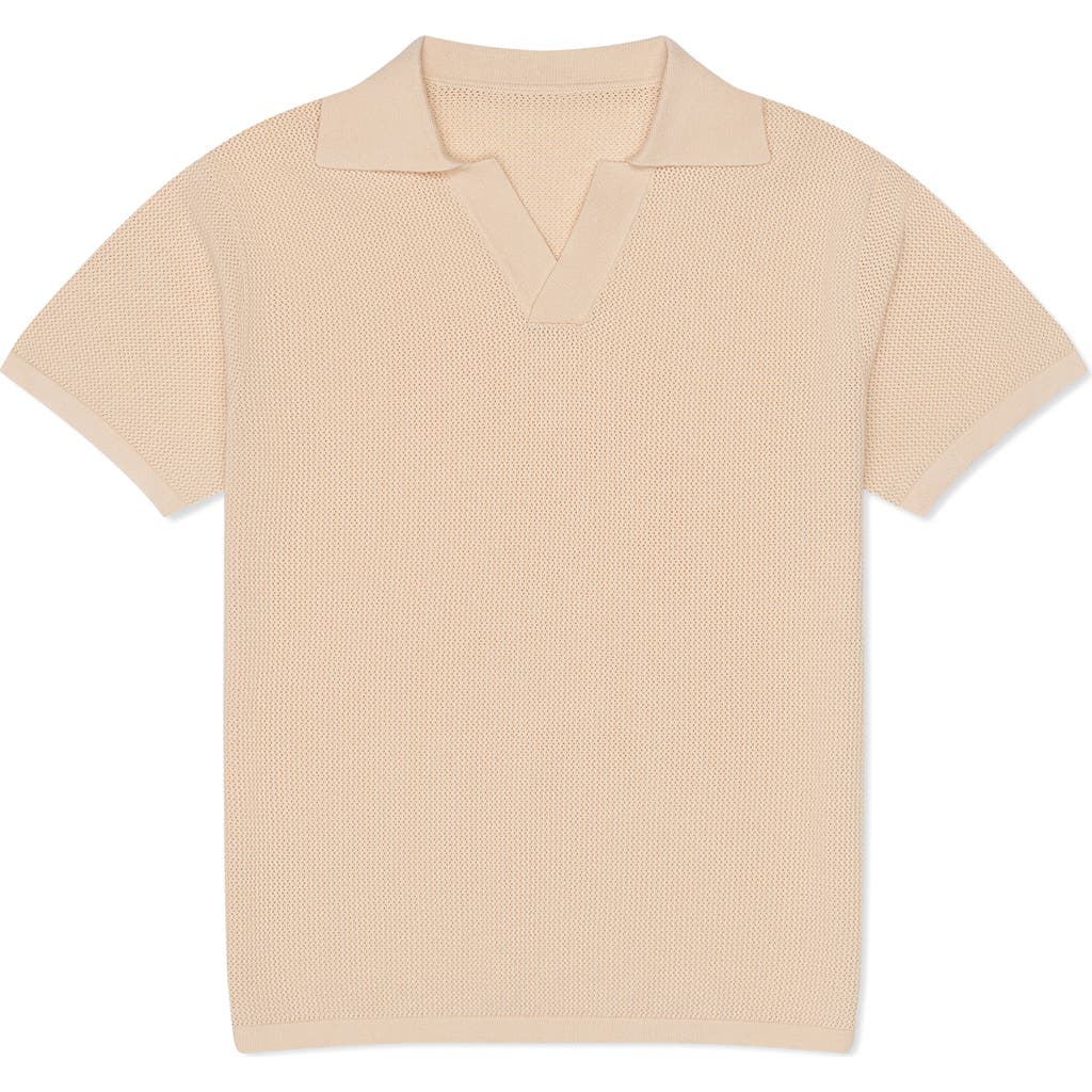 Mavrans Polo Sweater In Cream