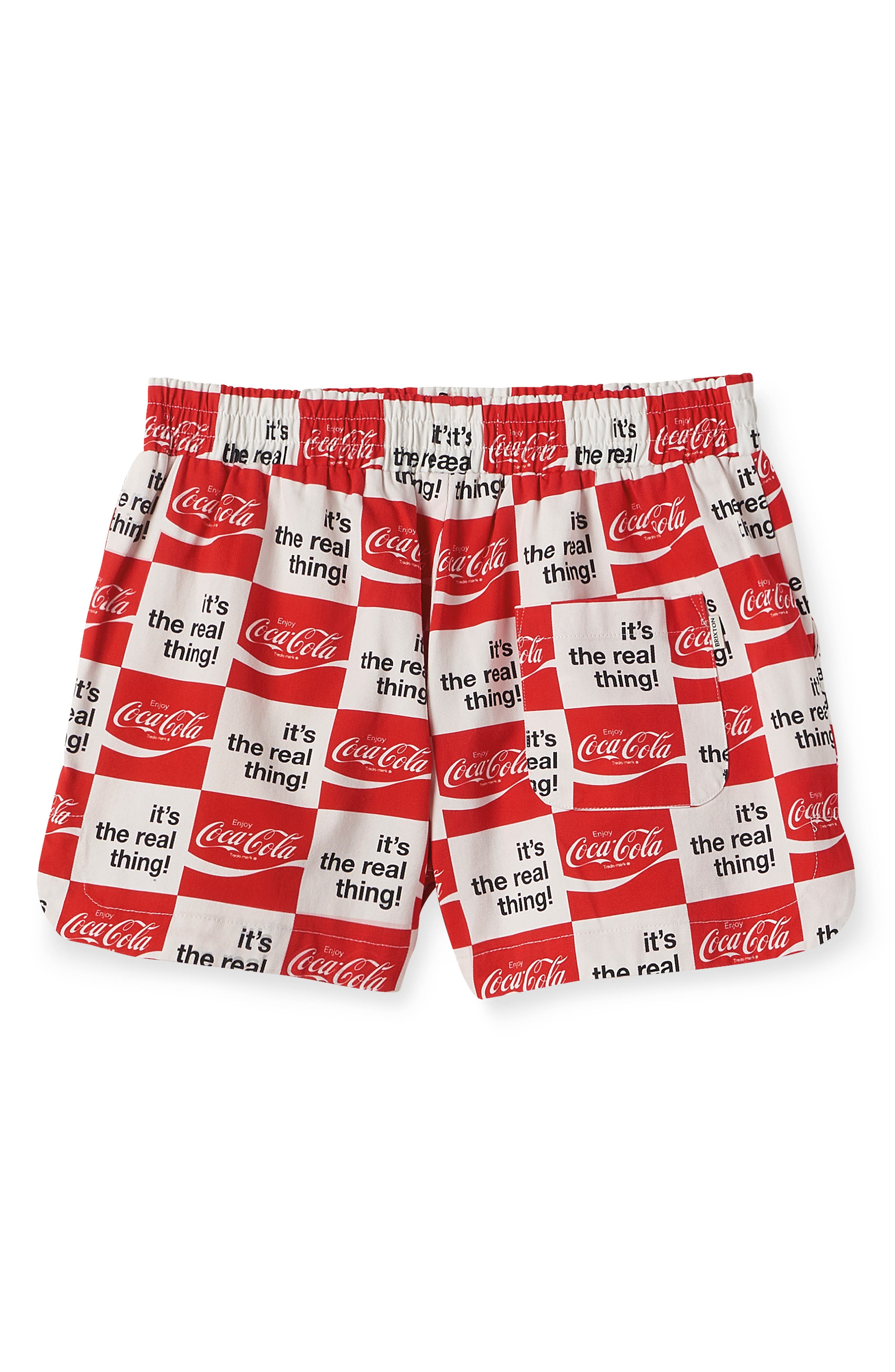 Brixton Coca-Cola® Runner Shorts (Women) | Nordstrom