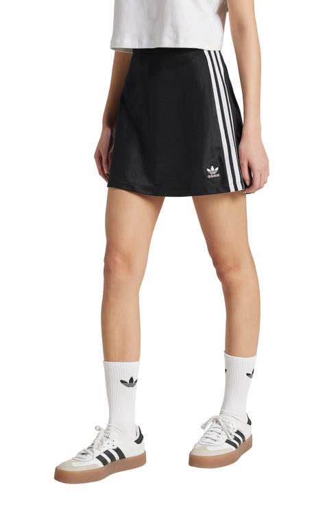 【ADIDAS ORIGINALS】◆WOMAN 3-STRIPES SKIRT◆送料無料◆ adidas Adicolor Knit 3-Stripes Skirt - Black | Free Shipping