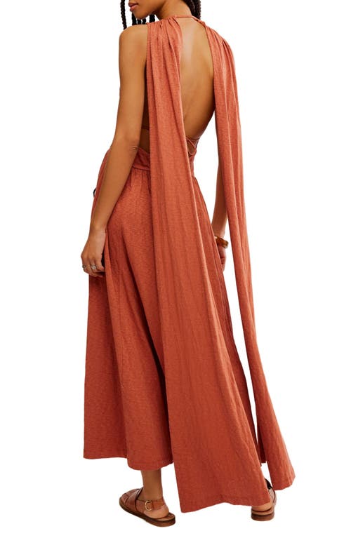 FREE PEOPLE FREE PEOPLE SELENA CONVERTIBLE HALTER MAXI DRESS