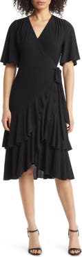 Kiyonna Miranda Midi Wrap Dress