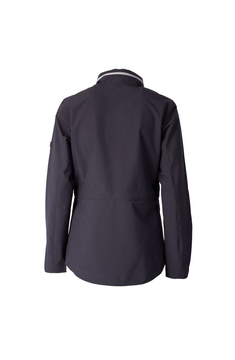 Cutter & Buck Women's Cutter & Buck  Charcoal Columbus Clippers WeatherTec Vapor Water Repellent Stretch Full-Zip Rain Jacket, Alternate, color, 