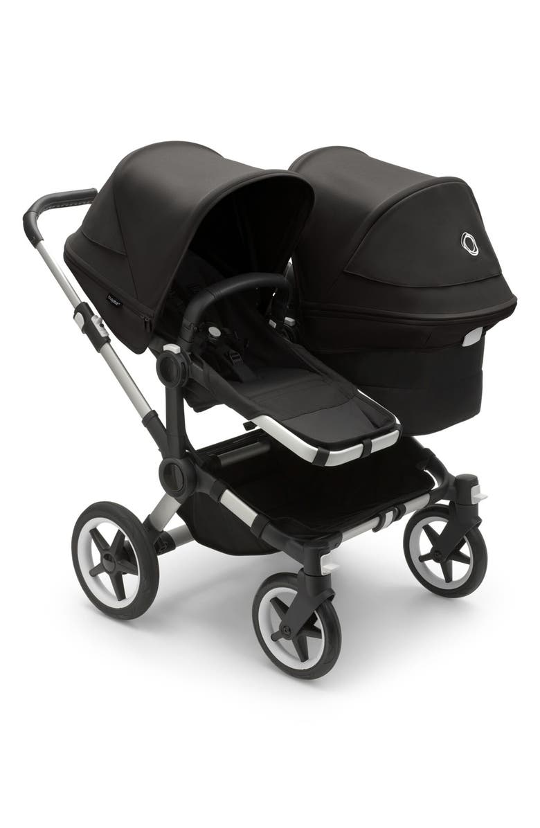 Bugaboo Donkey 5 Duo Extension Set, Alternate, color, Alu/Midnight Black-Midnight Bl