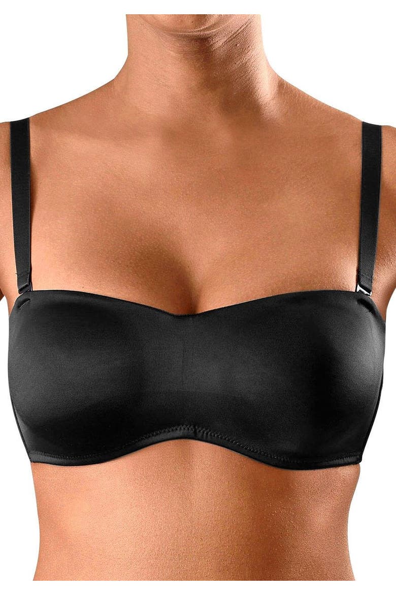 Multiway Strapless T-Shirt Bra, Alternate, color, Black