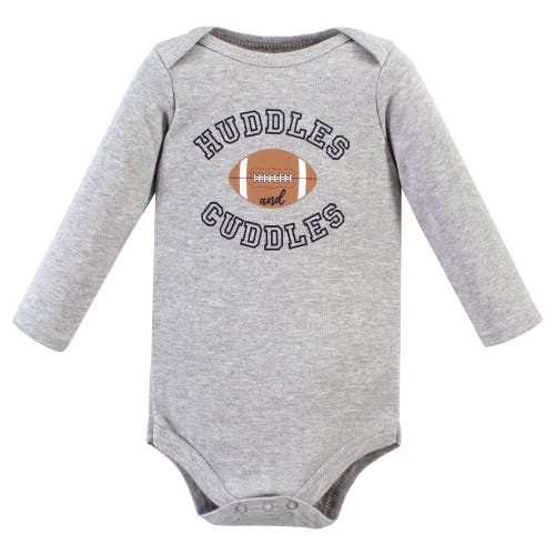 Hudson Baby Coordinated 3-piece Outfit With Long-sleeve Bodysuit & Pants In Multi
