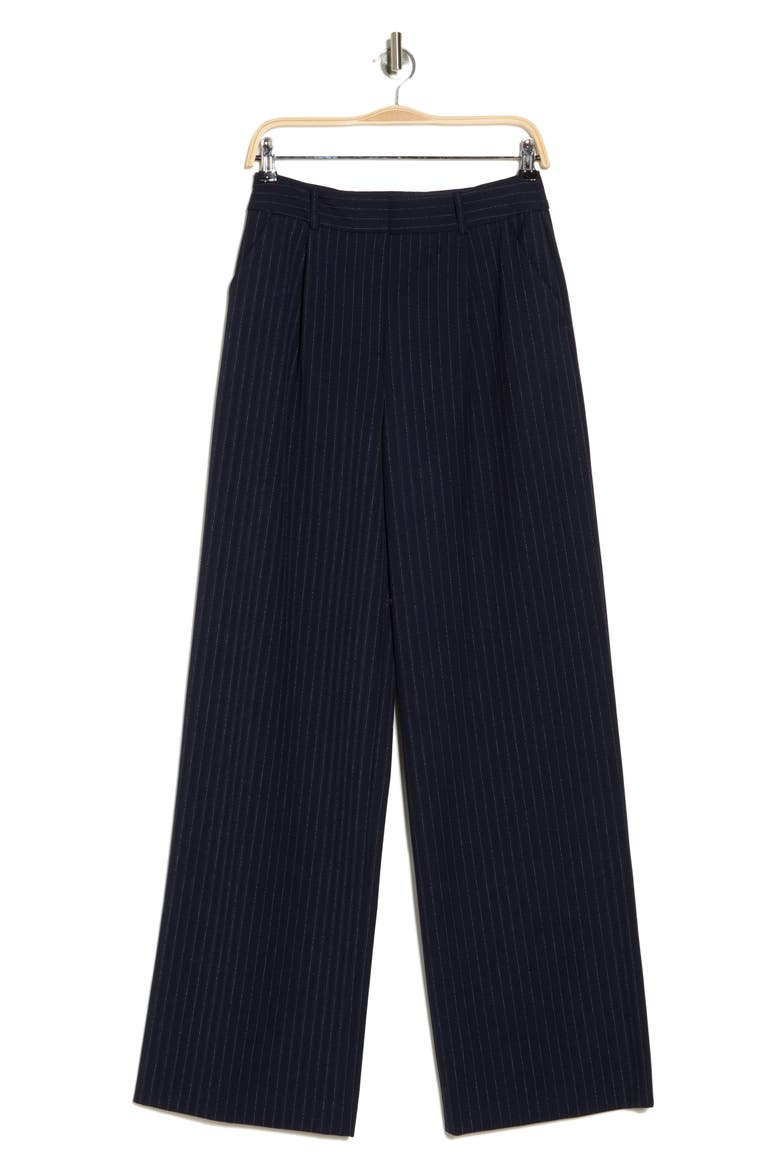 Heyser Pinstripe Pants, Alternate, color, NAVY MULTI