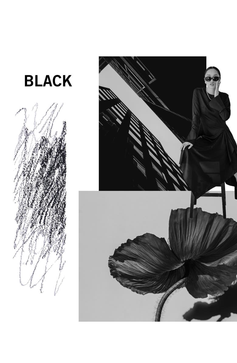 Siia Cosmetics Easy and Rich Brow Pencil, Alternate, color, Black