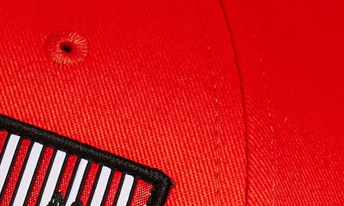 Market X Umbro Structure Adjustable Baseball Cap In Red