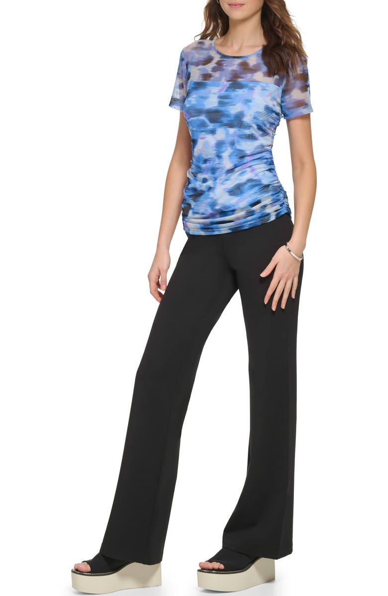 DKNY Print Mesh Top, Alternate, color,