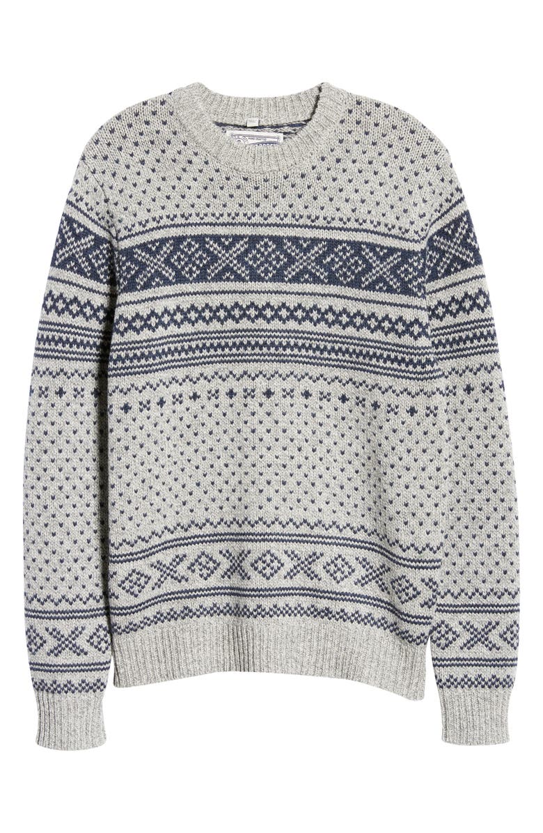 Schott NYC Icelandic Midweight Wool Blend Sweater, Alternate, color, 
