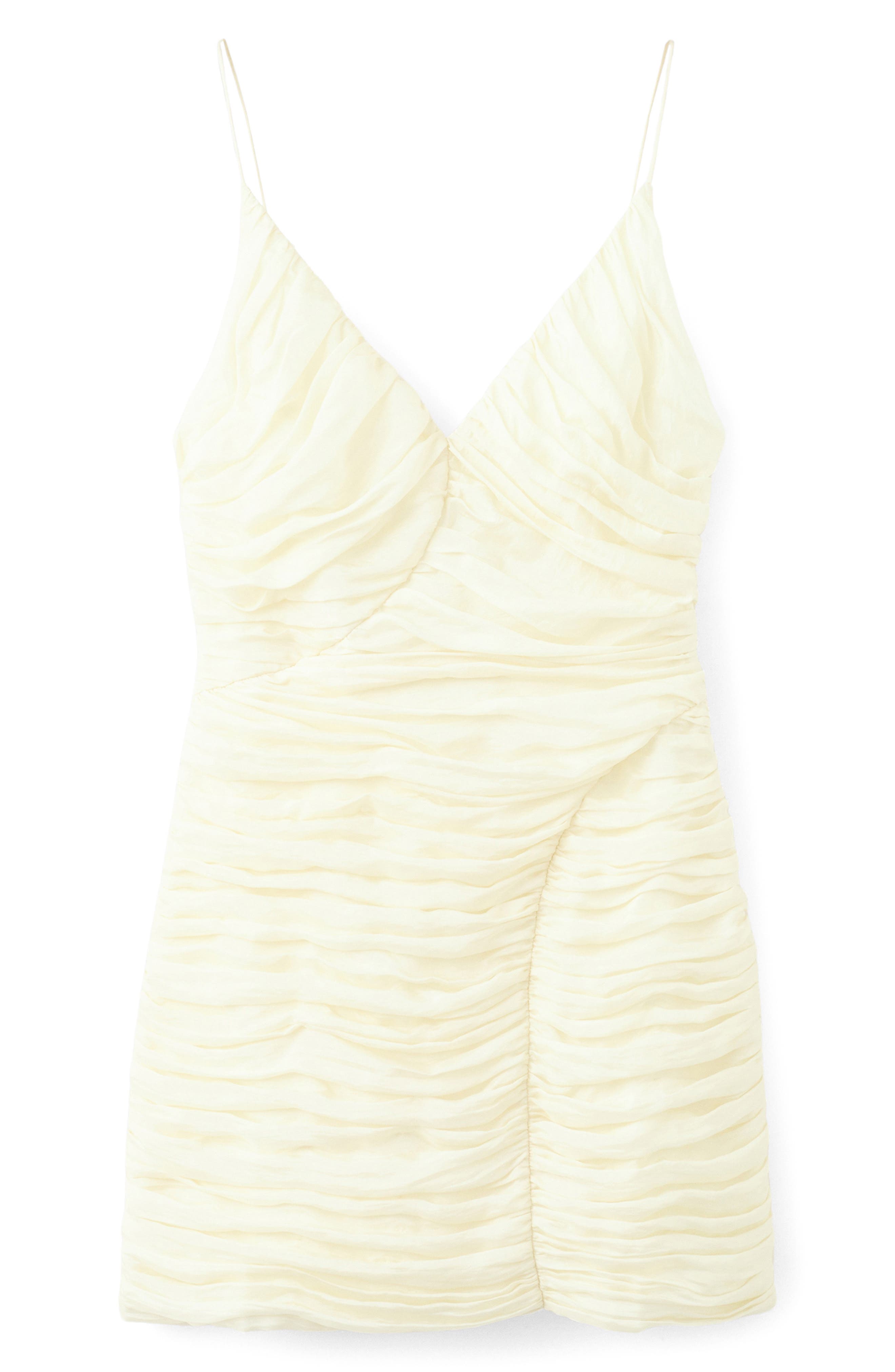 Ruched Sleeveless Minidress - image 2