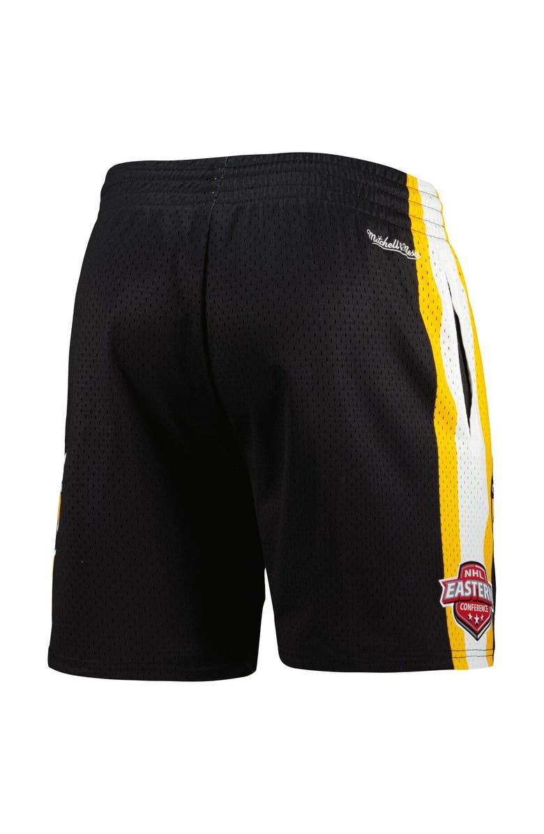 Mitchell & Ness Men's Mitchell & Ness Black Pittsburgh Penguins City Collection Mesh Shorts, Alternate, color, 