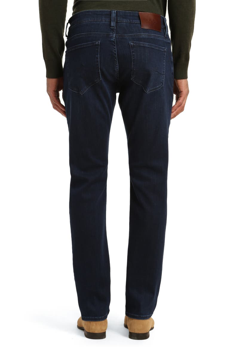 Courage Relaxed Straight Leg Jeans, Alternate, color, DARK