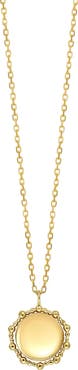 Bony Levy BLG 14K Gold Disc Pendant Necklace