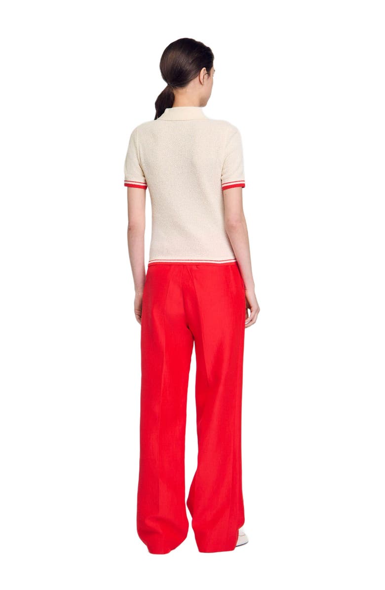 SANDRO Polo-neck sweater, Alternate, color,